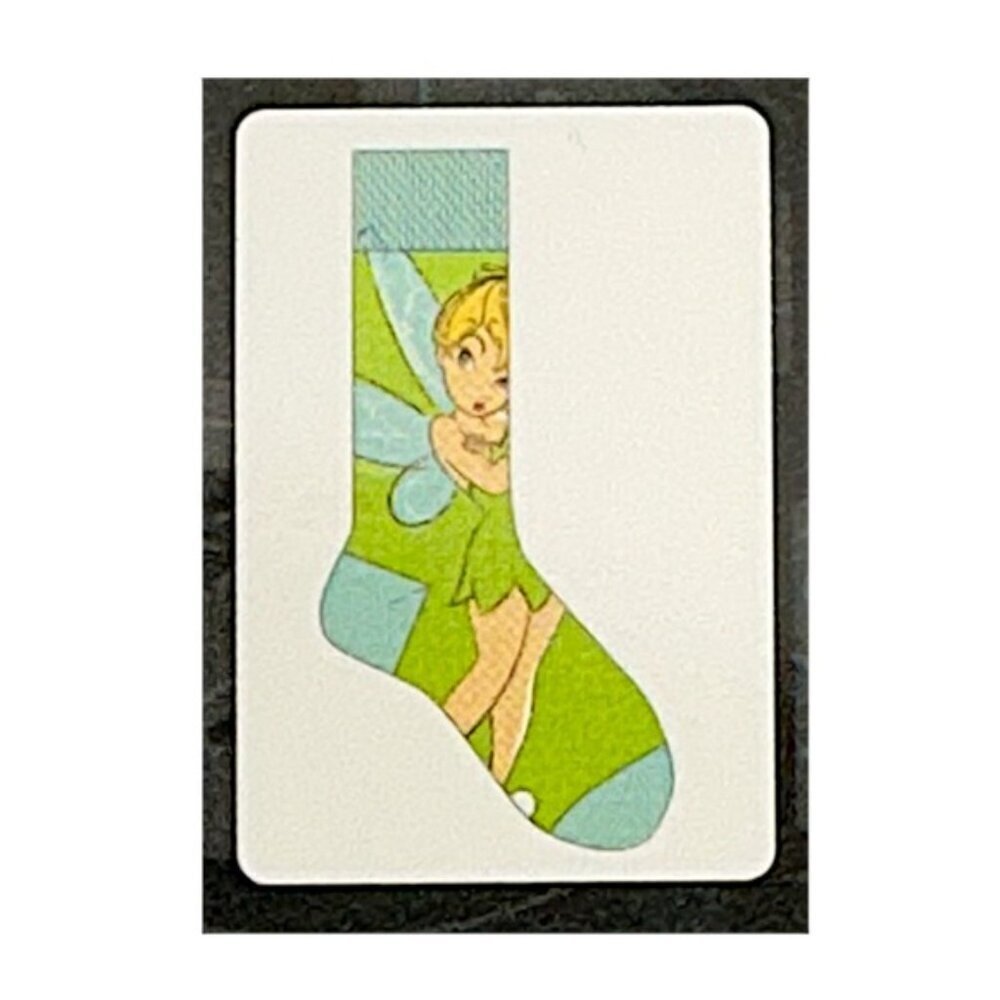 Peter Pan Tinker Bell Crew Socks Disney Green Blue Adult Unisex 9-13 One Size - Picture 4 of 16